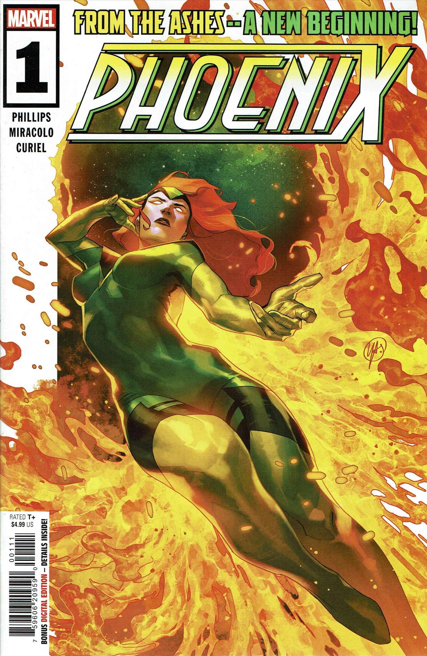 Amazon.com: Phoenix (Marvel) #1 VF/NM ; Marvel comic book | X-Men