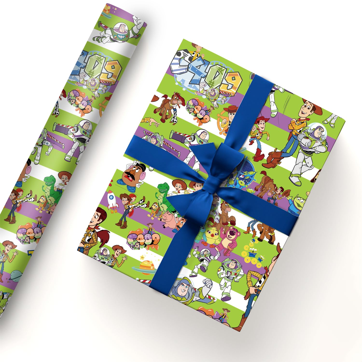 EYQQM 5 Stück Geschenkpapier Kraftpapier 50,8 x 76,2 cm für Geschenk Geburtstag | EYQQM 5 Stück Geschenkpapier Kraftpapier 20 x 30 Zoll für Party, Urlaub, Geschenkverpackung (Streifen Mottoparty)