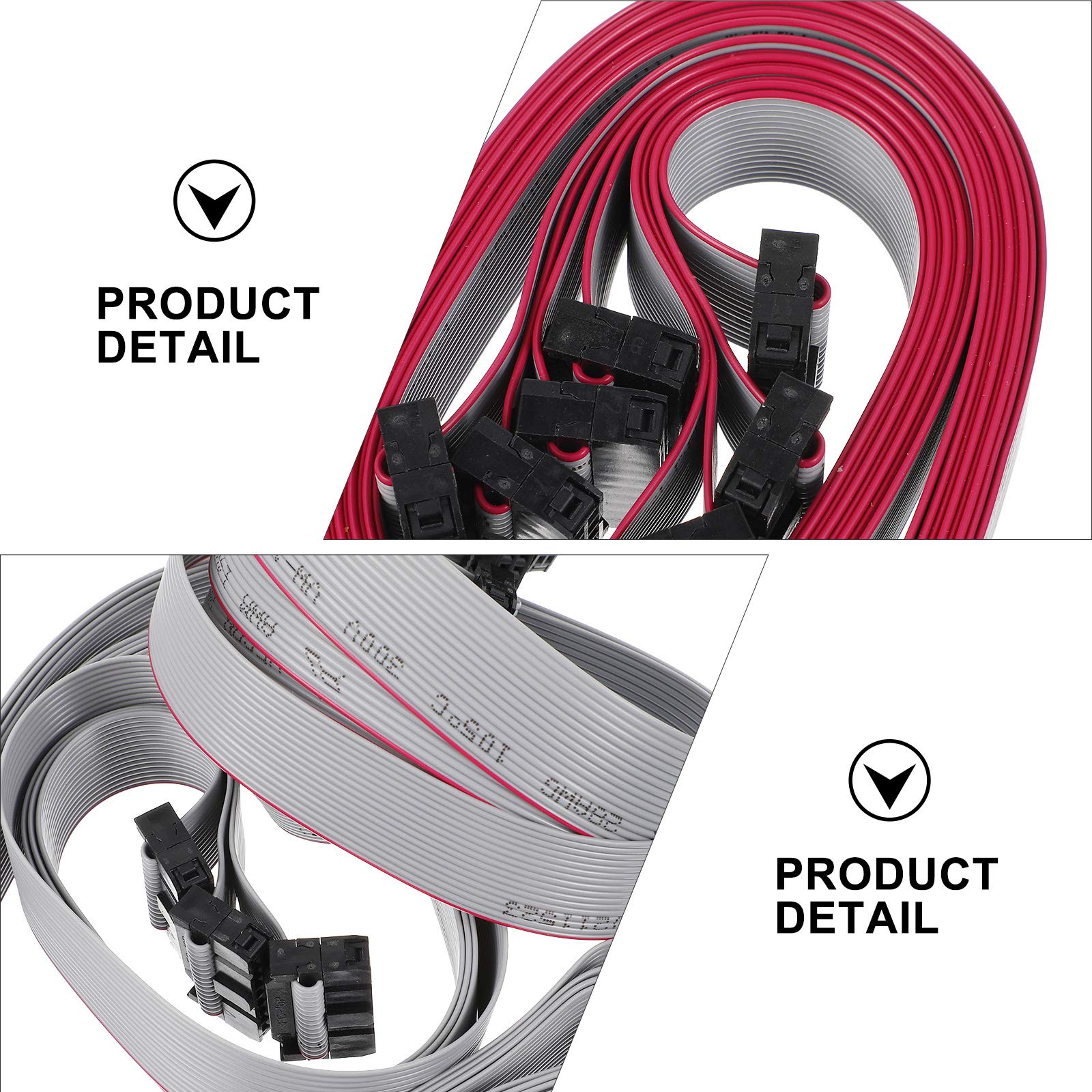 Connettore IDC femmina a crimpare per cavo piatto flat 10 poli