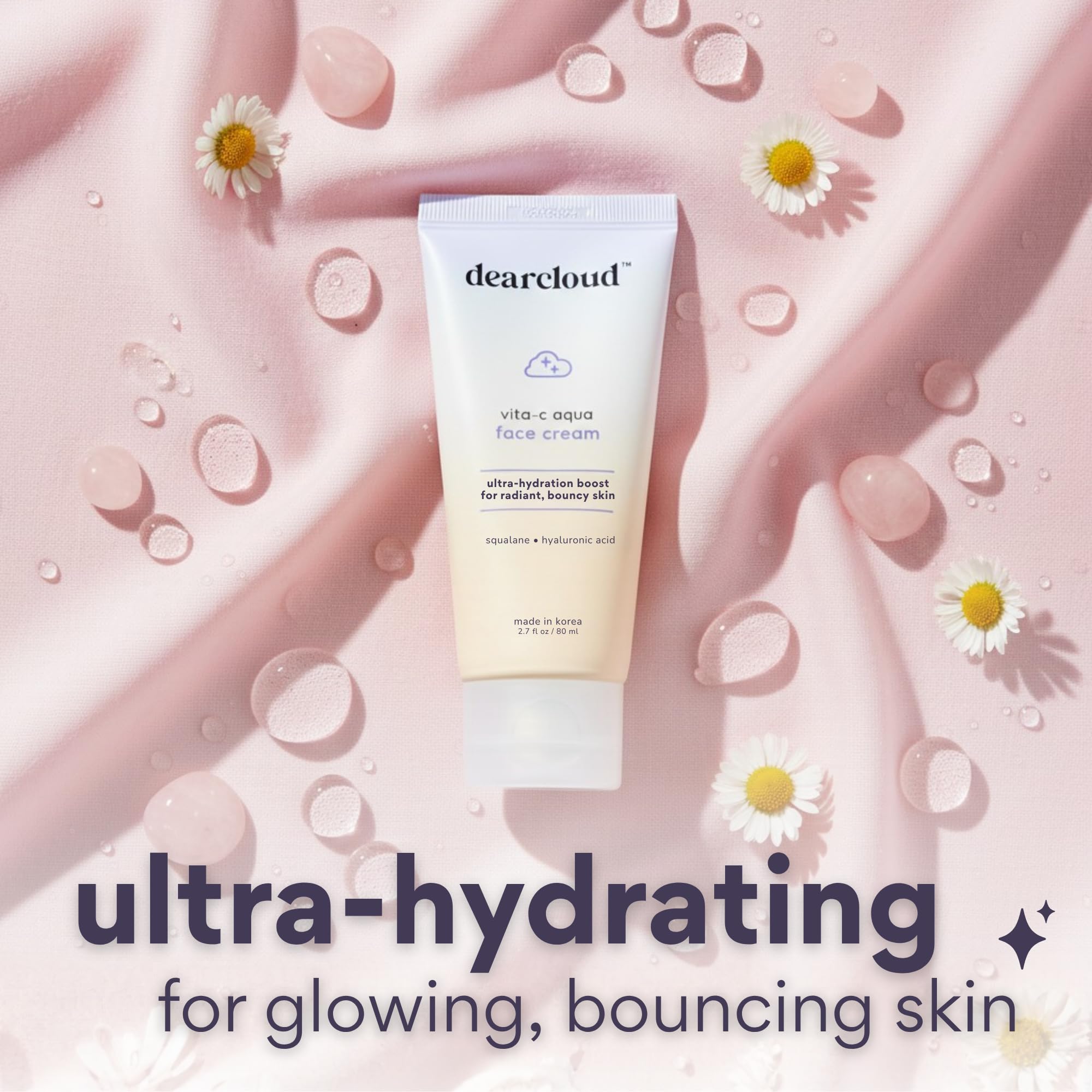 Amazon.com: dearcloud Vita-C Aqua Face Cream – Face Moisturizer