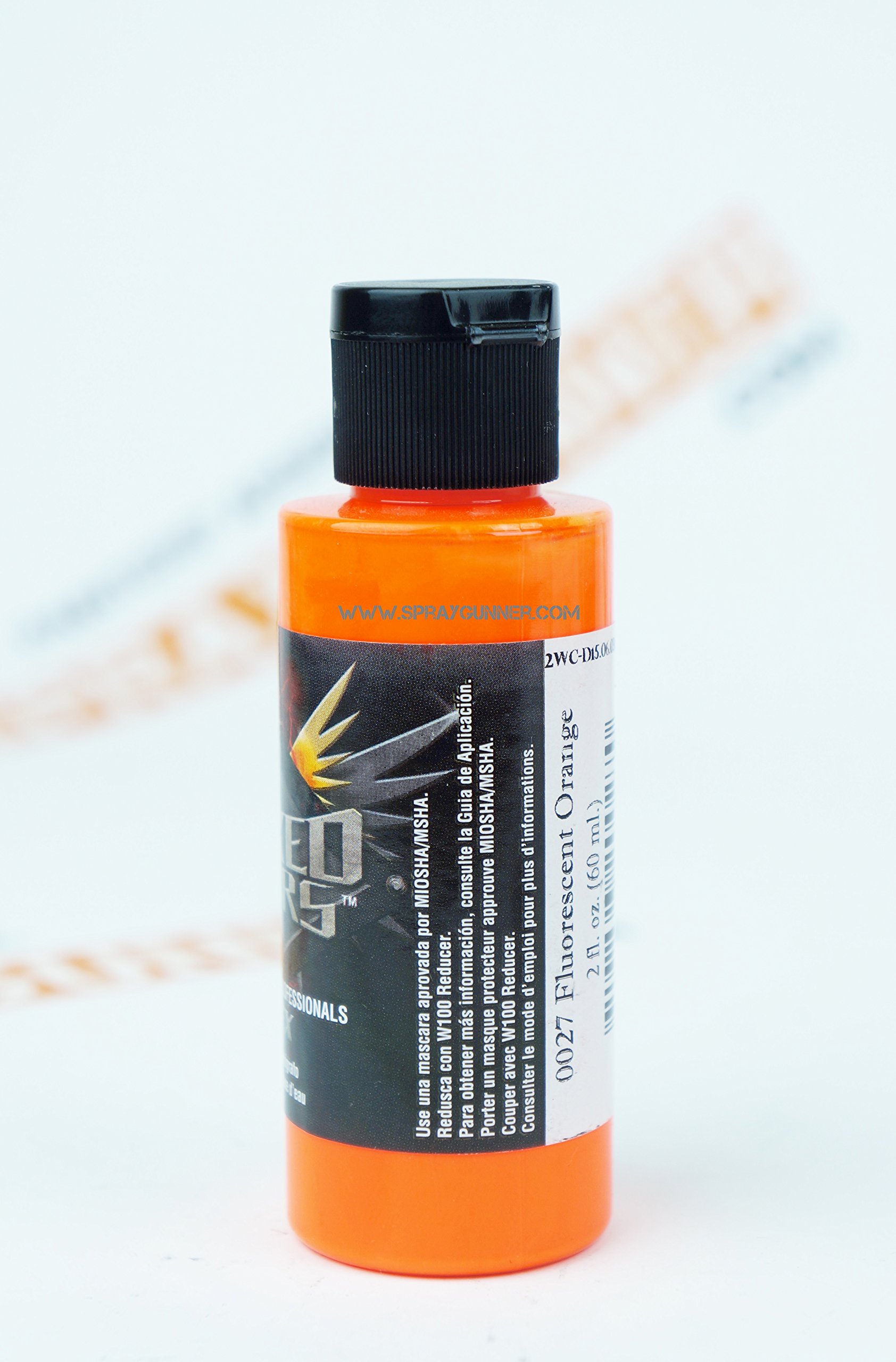 Amazon.co.jp: Createx Wicked色w027蛍光オレンジ2oz.水性ユニバーサル