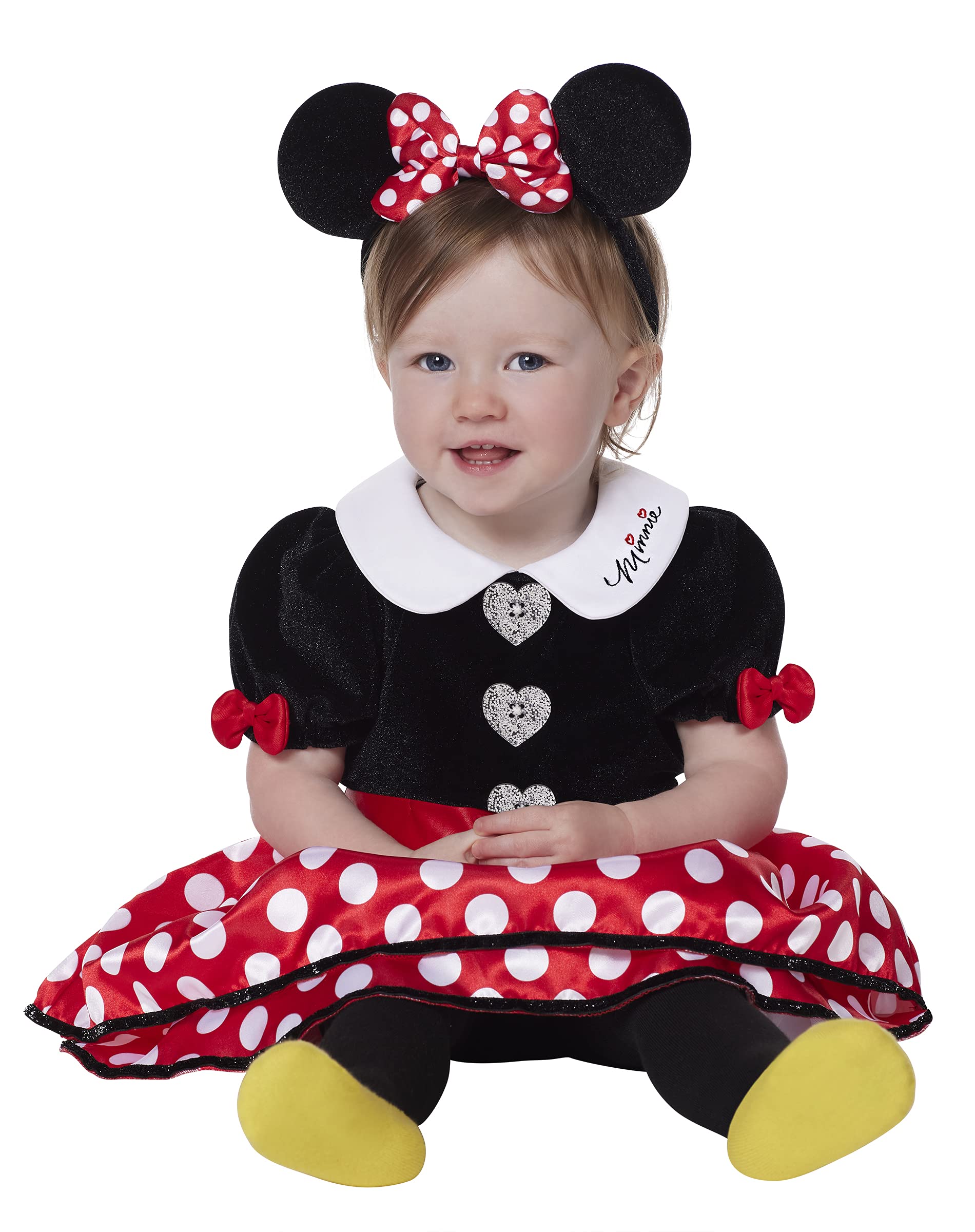 Spirit Halloween Mickey and Friends Baby Minnie Mouse Costume | Officially Licensed | Disney | Cute Baby Costume