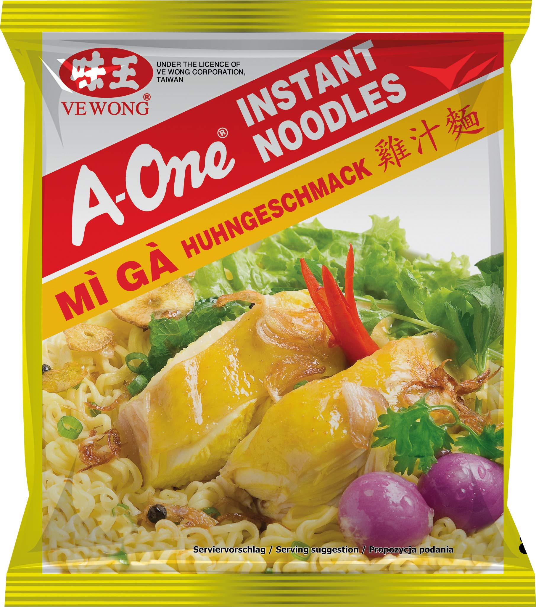 A-ONE Instantnudeln, Huhn, 85 g