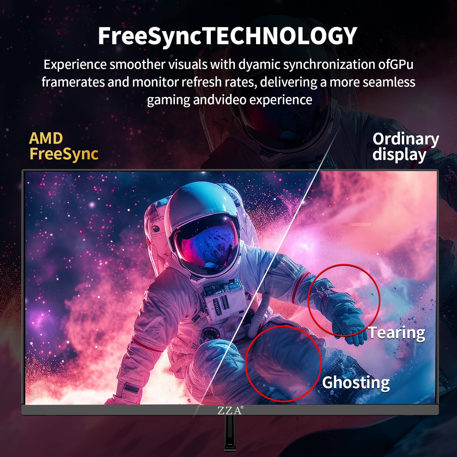 Amazon.co.jp: ZZA 24インチ カーブモニター 200HZ|144HZ