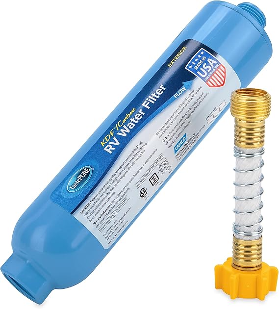 Camco TastePURE Camper/RV Water Filter & Hose Protector