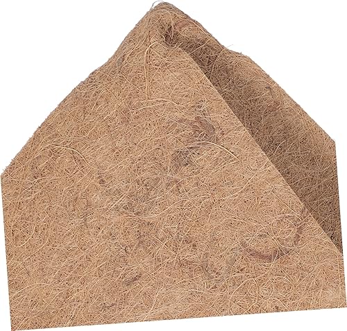 Miniatura 6 de Hemobllo 2 alfombrillas para macetas, forro de coco natural, forro redondo de coco, forro de cesta de coco colgante, inserción de maceta, cestas