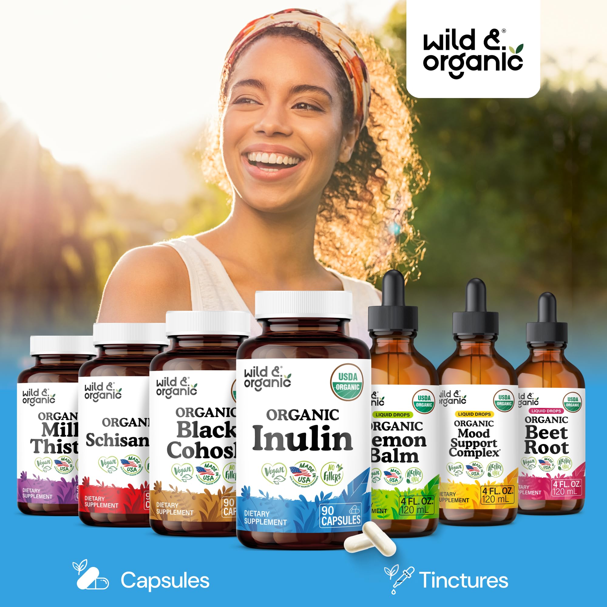 USDA Organic Inulin Capsules - Digestive Support - 90 Count — Amazon image 6