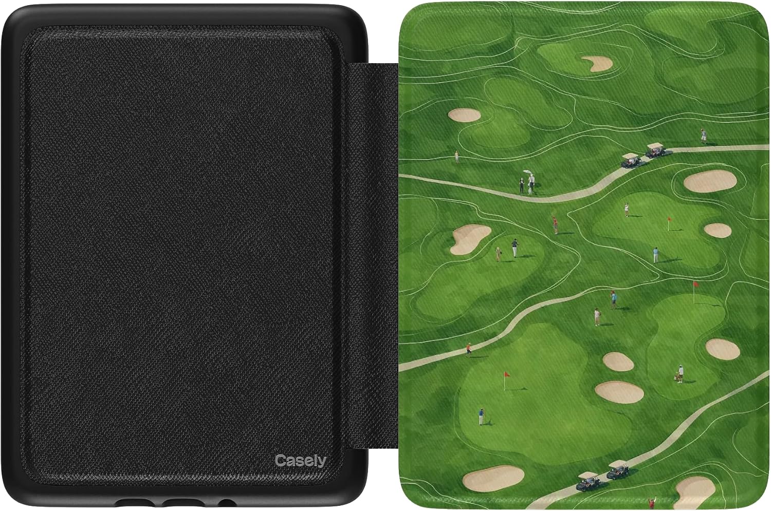 Casely Kindle Case | Clubhouse | The Back Nine | Compatible with 7” Kindle Colorsoft and 7” Kindle Paperwhite (12th Gen 2024 Models)