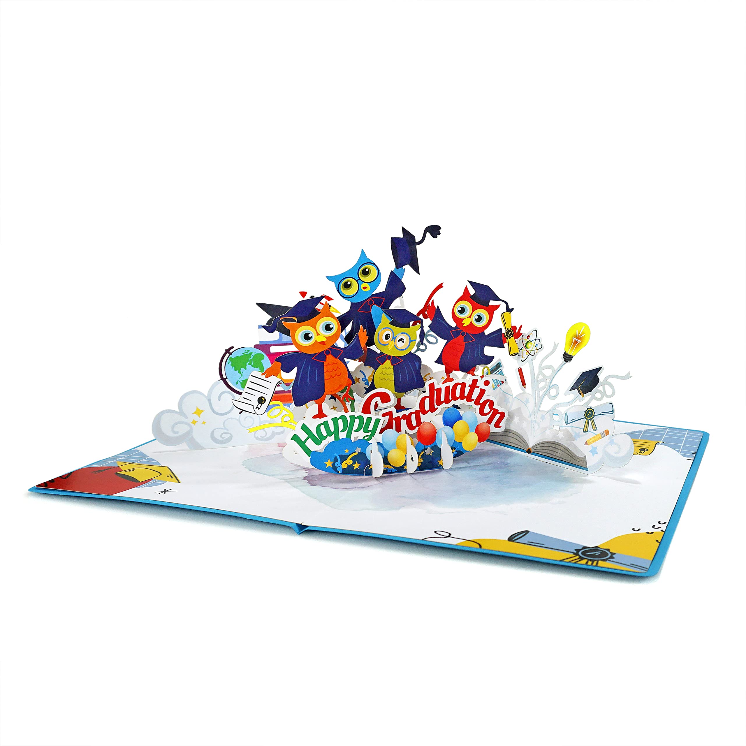 CARTA DI LAUREA pop-up carta 3D desideri laurea carta regalo dottorandi