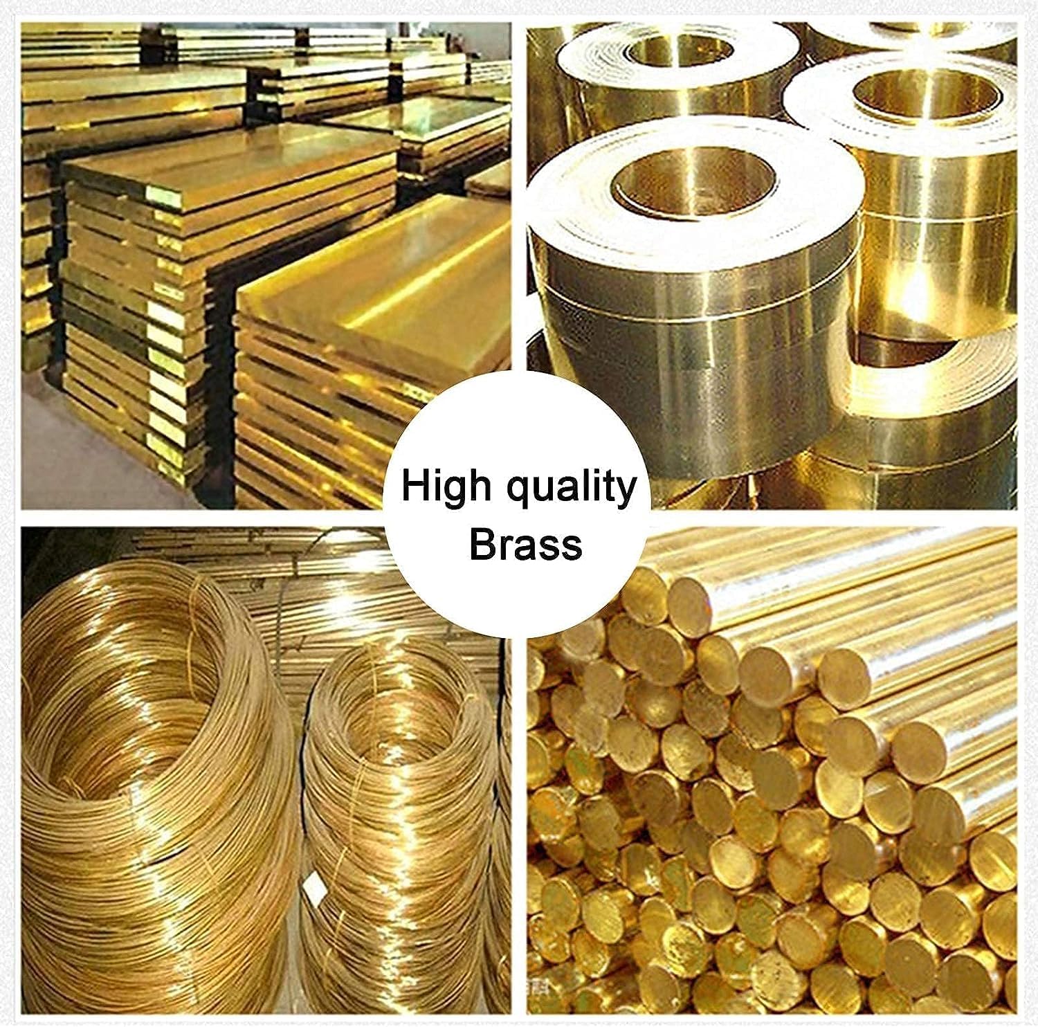 Antique Round Door Knocker - Handcrafted Metal Garage Door Handle for Front Gate Courtyard Farmhouse Cottage - Elegant Gold Home Decor Accessory