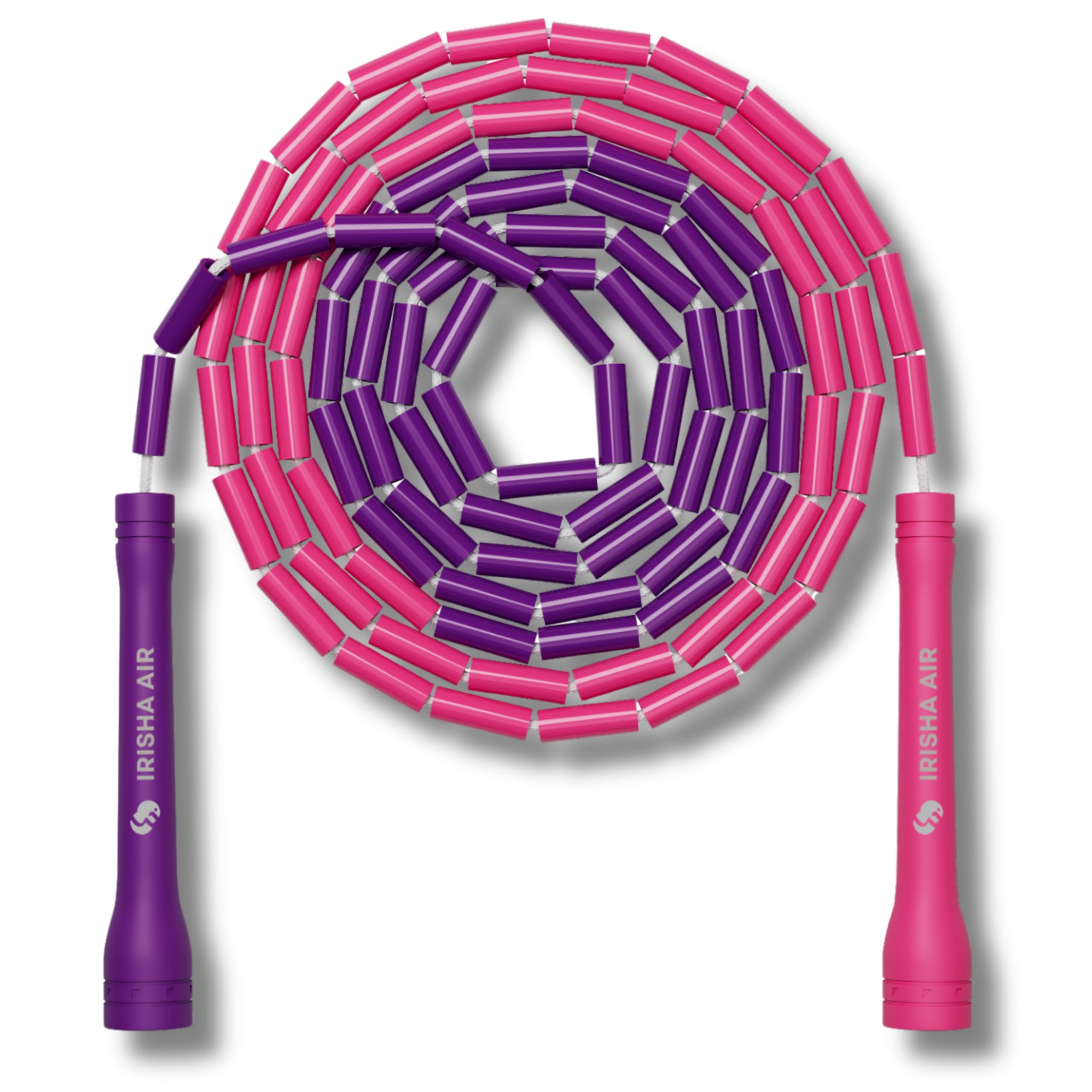 Corde à sauter perlée Elevate Rope de 3m avec câble réglable en polypropylène - 8