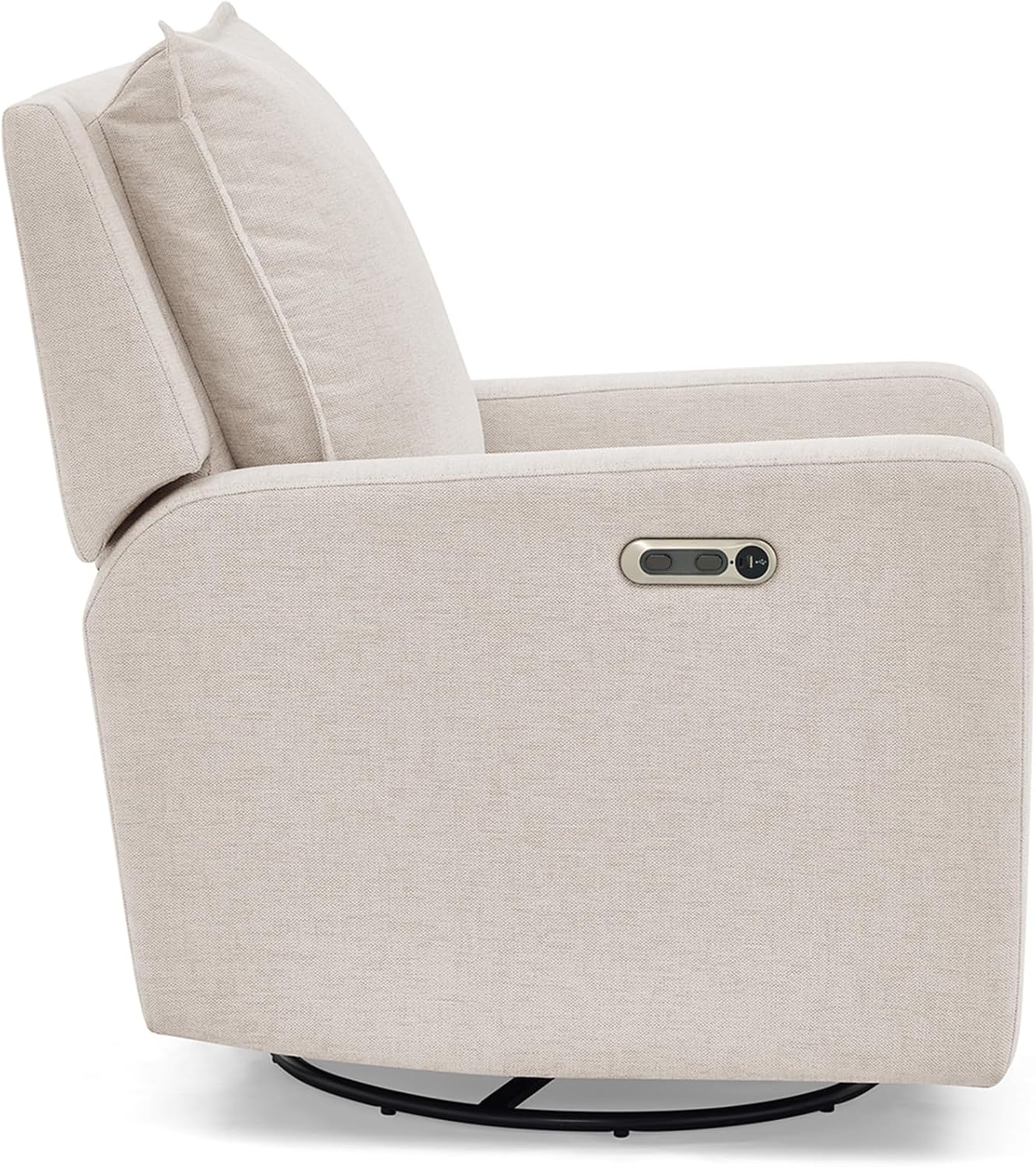 Delta Children babyGap Harlowe Power Recliner with USB-A and Type-C Ports Greenguard Gold Certified – Stain-Resistant Performance Fabric is Oeko-TEX Standard 100 Certified, Sand image 12 of 16 B0DYVVYMRL