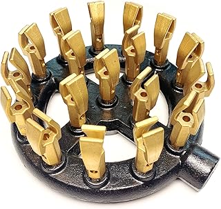 Sunrise Kitchen Supply Commercial Use 18 Duck Tips Jet Burner, Natural Gas
