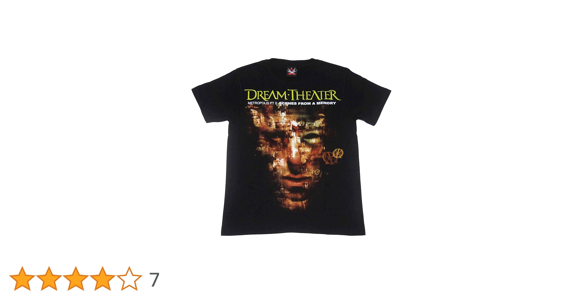 【激レア】ドリーム・シアター Tシャツ ライブ・アット・武道館 バンドTシャツ DREAM THEATER】ロックTシャツ メンズ バンドTシャツ メンズ