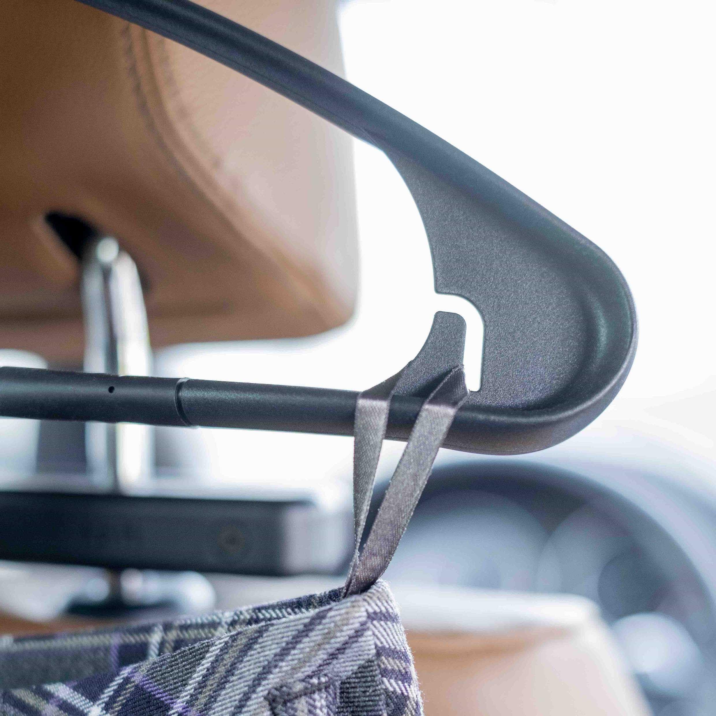 Rati Hanger Smarter Autokleiderbügel, Kleiderbügel, Jackenhalter für Kopstütze, KFZ Kleiderbügel