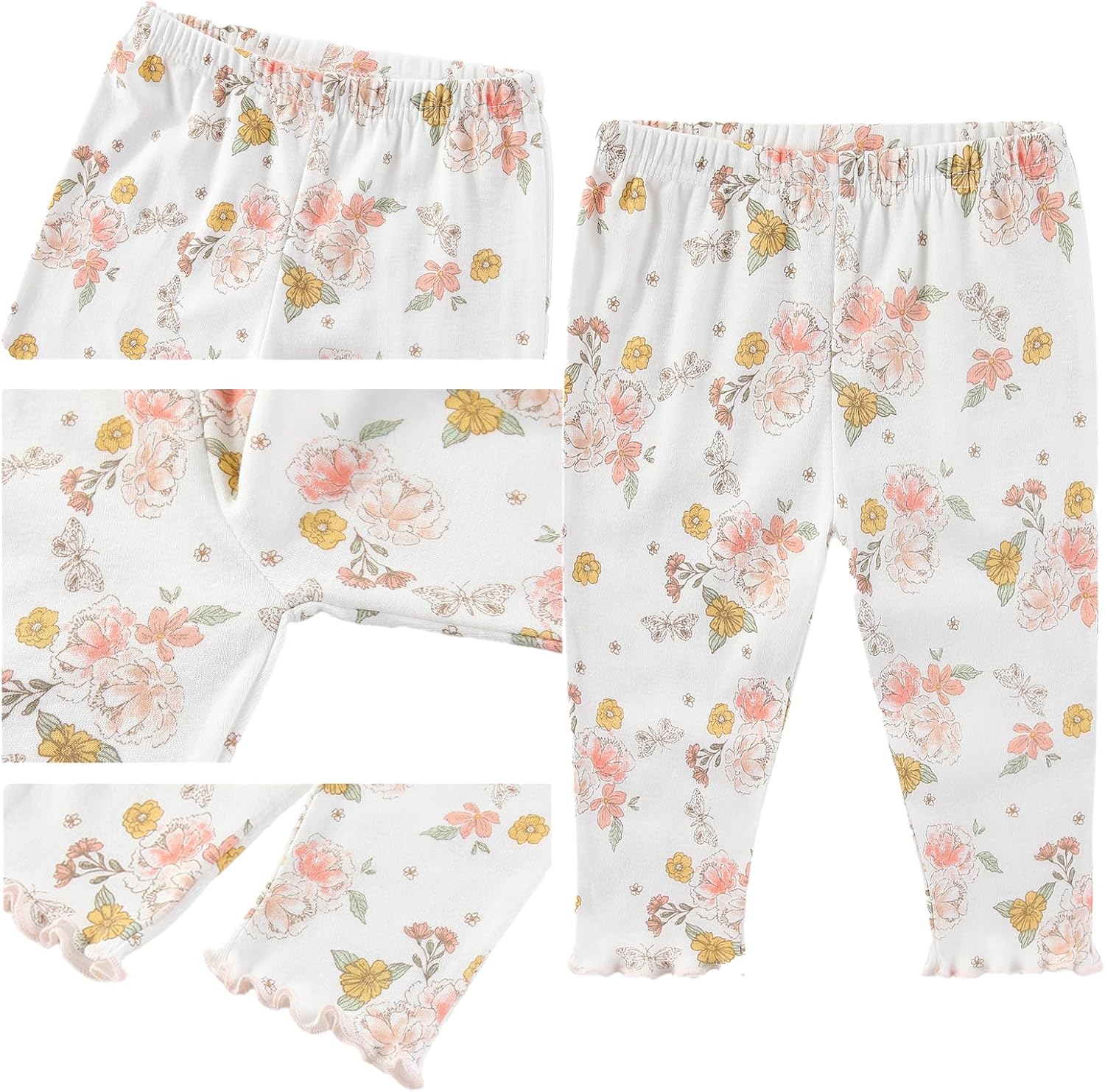 Baby Girls Boys Layette Gift Set 23 Piece Newborn Bodysuits Clothes Unisex Outfit 0-12M - Image 4