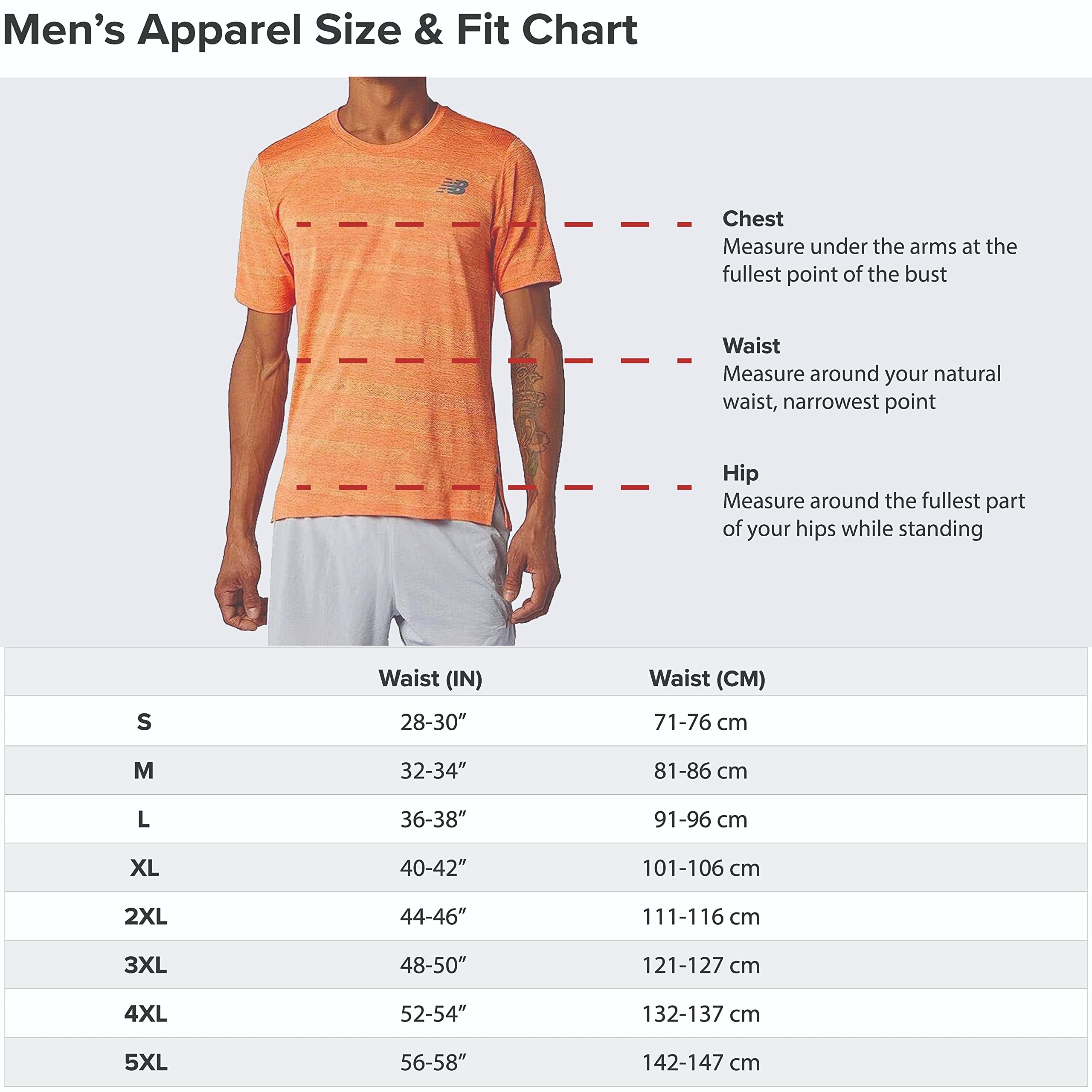 New Balance Bokserki męskie, odprowadzające wilgoć, lekka, oddychająca bielizna, bez metki (6 sztuk)