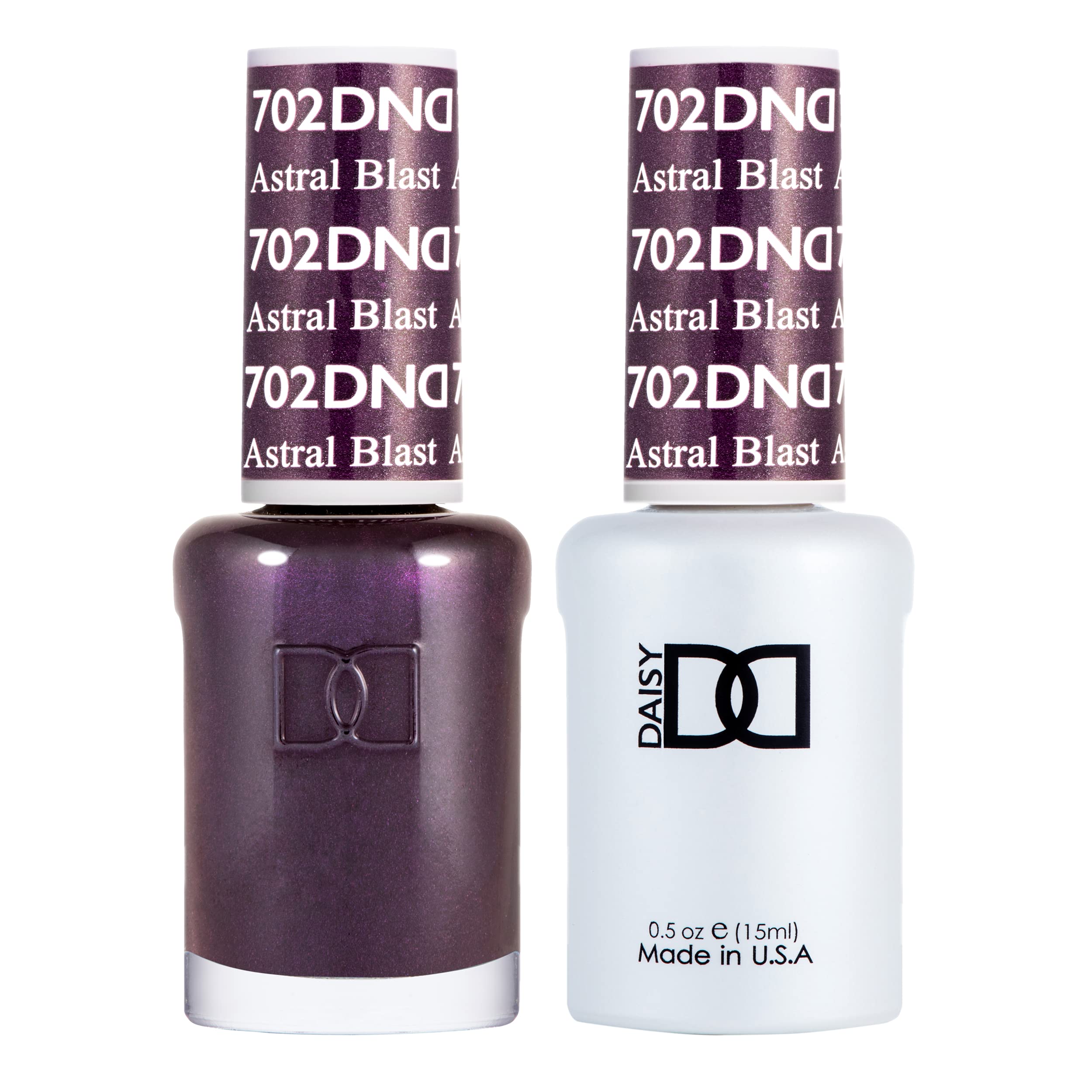 DND Gel Polish Set, Red Collection, UV/LED GelPolish and Air Dry Nail Lacquer, Matching Chip-Free Polish Duo, 0.5 Fl Oz Each