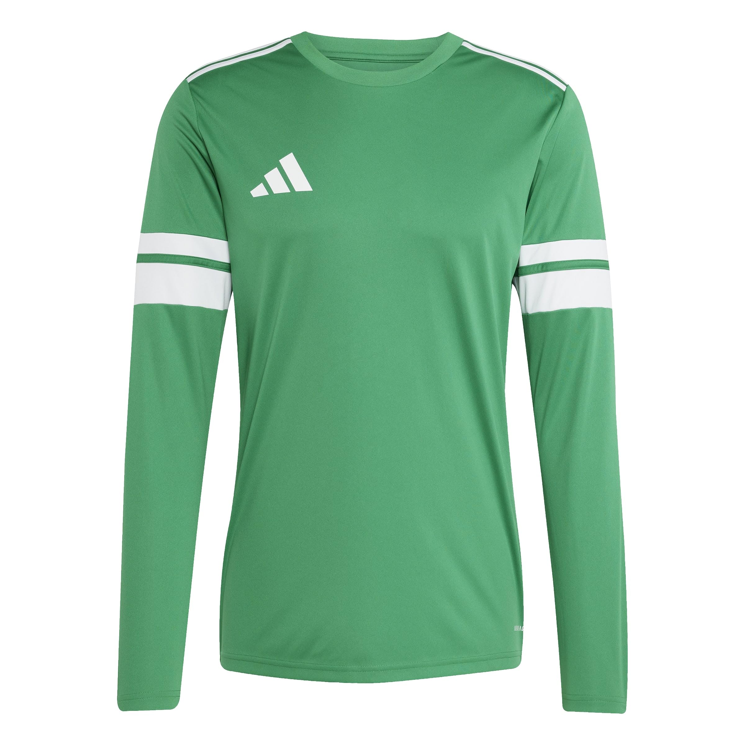adidas Men's Squadra25 Jersey Long Sleeve Shirt, Team Green/White, XS