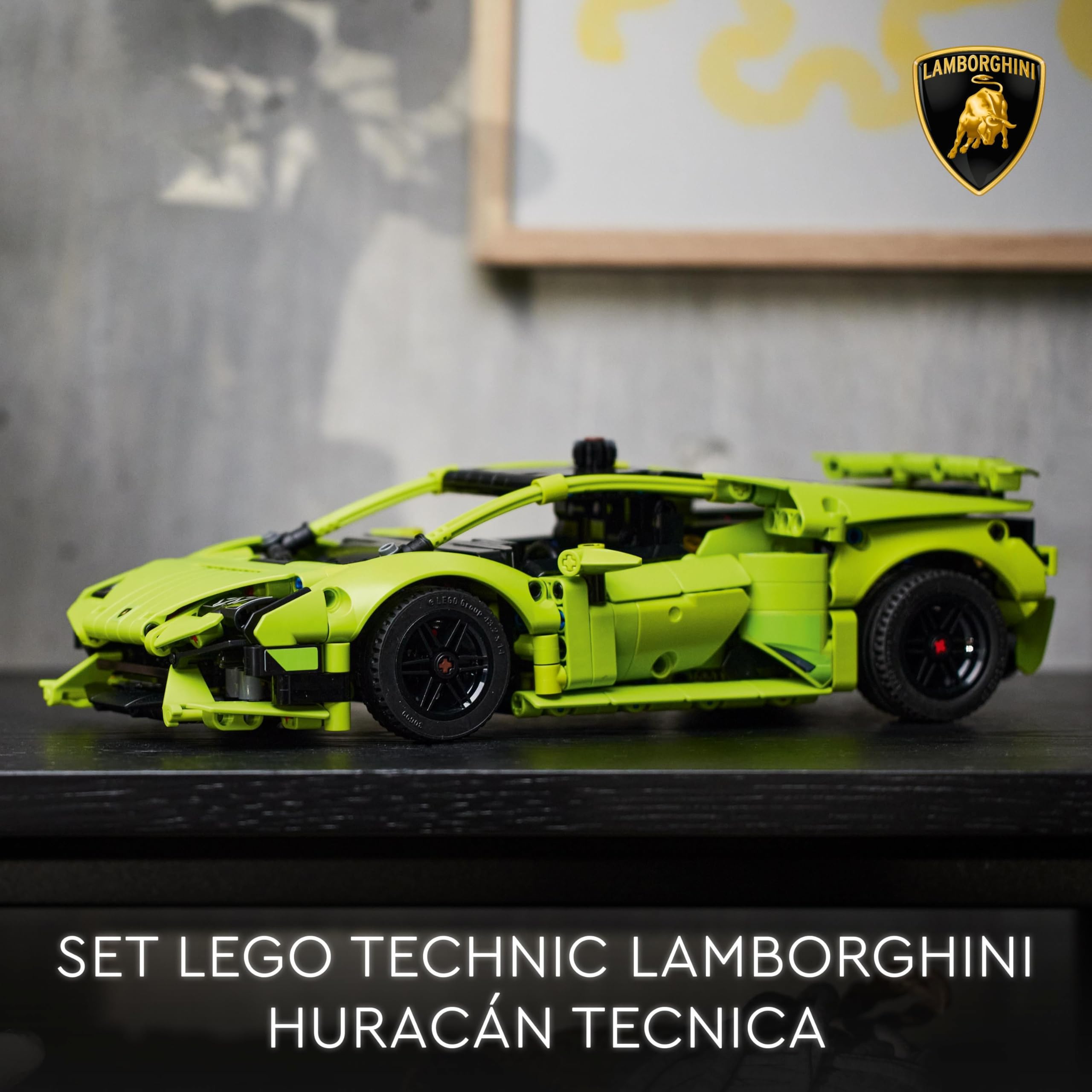 LEGO 42161 Technic Lamborghini Huracán Tecnica, Modellino di Auto da Costruire, Macchina Giocattolo per Bambini, Bambine, Ragazzi, Ragazze e Fan delle Supercar Sportive, Idea Regalo da Collezione