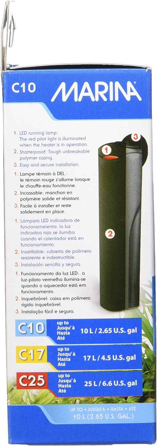 Marina C10 Compact Heater, 10-Watt