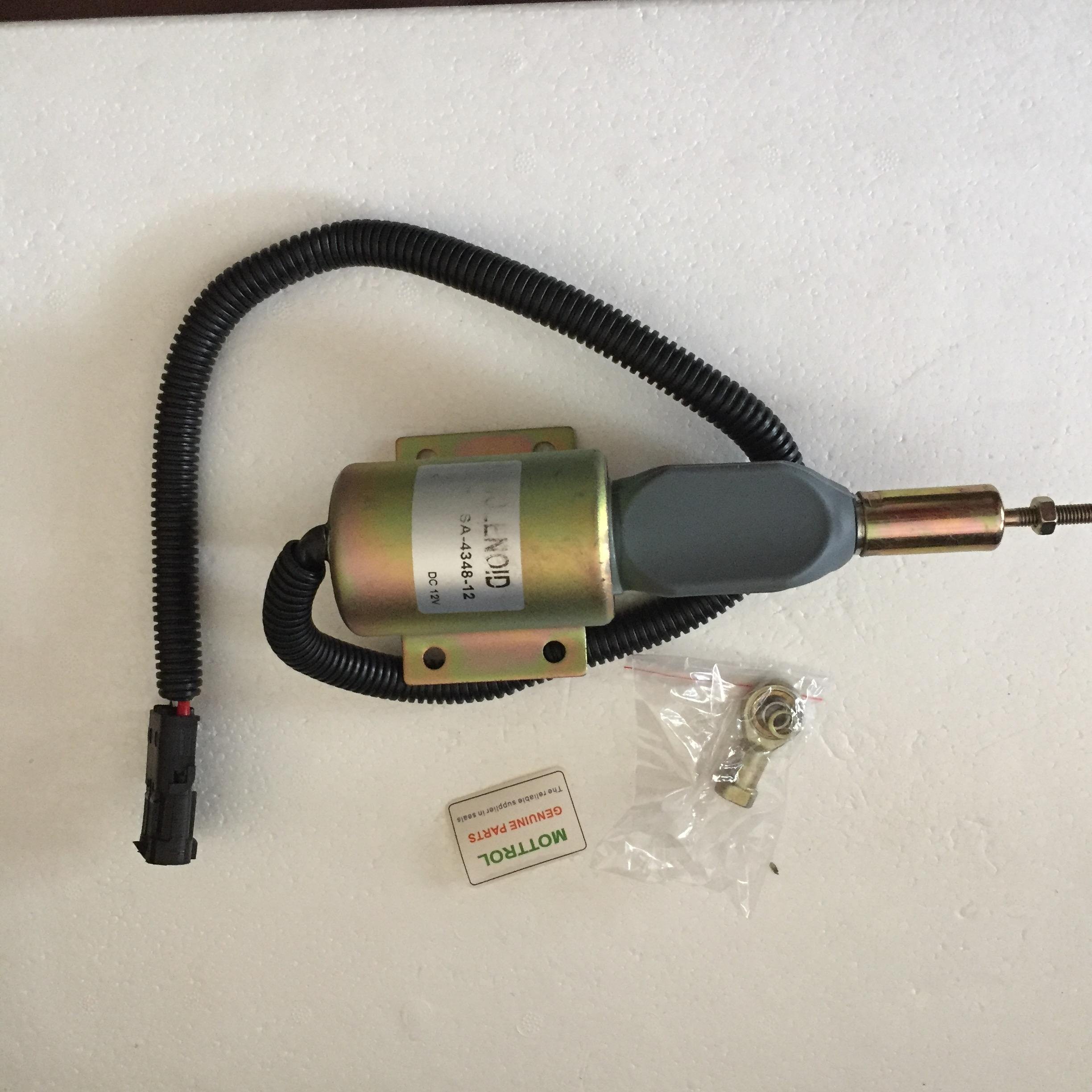 SS 23# SA-4348-12 3930235 Fuel Shutdown Solenoid for Cummins 4BT,6BT,6CT,NT855,K19,K38 22069