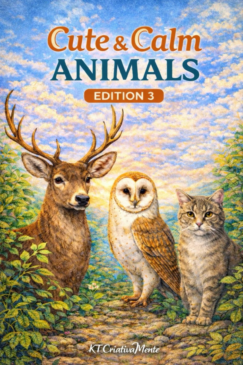 Cute and Calm - Realistic Animal Book 3