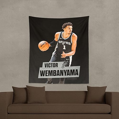 Miniatura 3 de Northwest NBA San Antonio Spurs Victor Wembanyama - Póster para colgar en la pared, póster para dormitorio de niños y niñas, arte de pared de