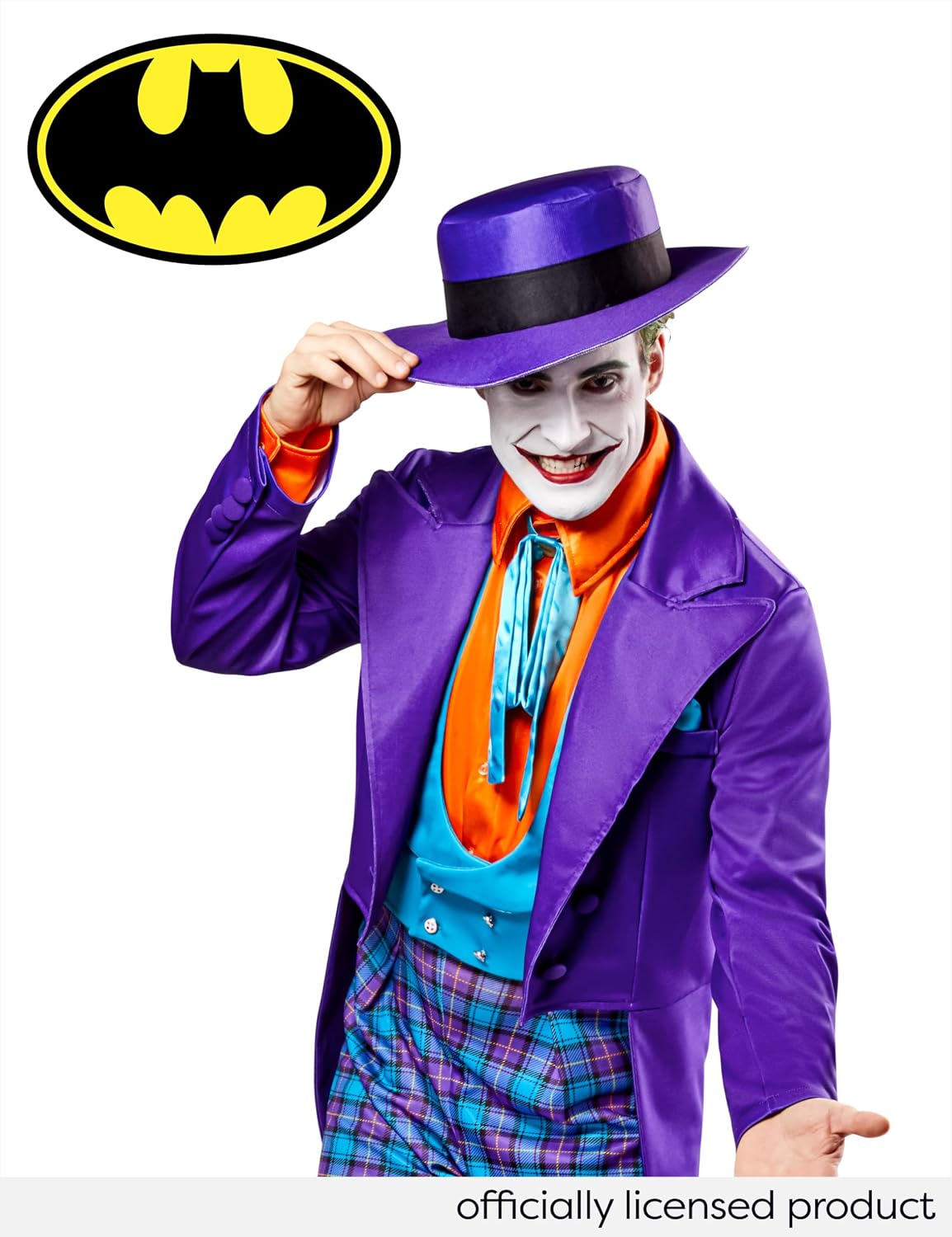 Rubies Men's DC 1989 Batman Deluxe Joker Costume
