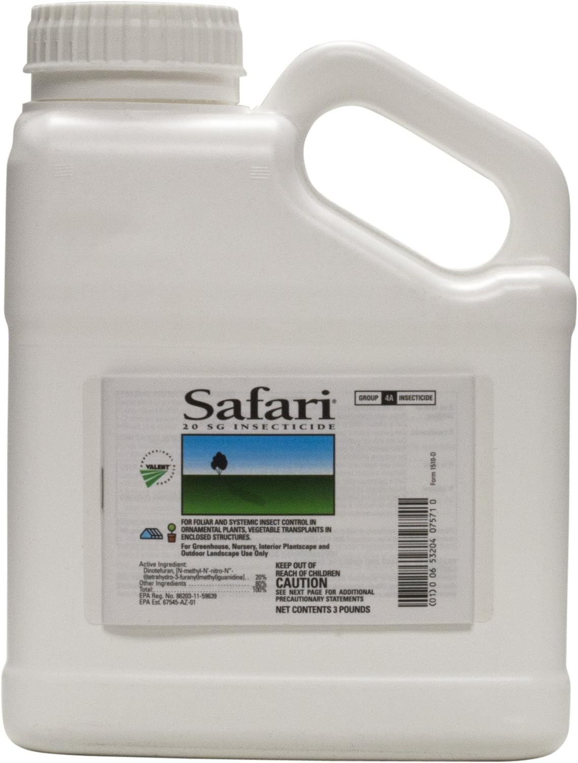 Amazon.com: Safari 20SG Systemic Insecticide with Dinotefuran : Patio ...