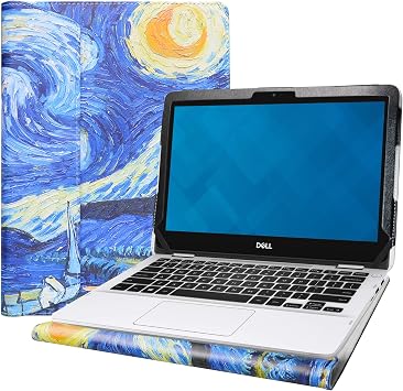 Protective Case for Lenovo 100e/300e/100w/300w Yoga Chromebooks Gen 4, Starry