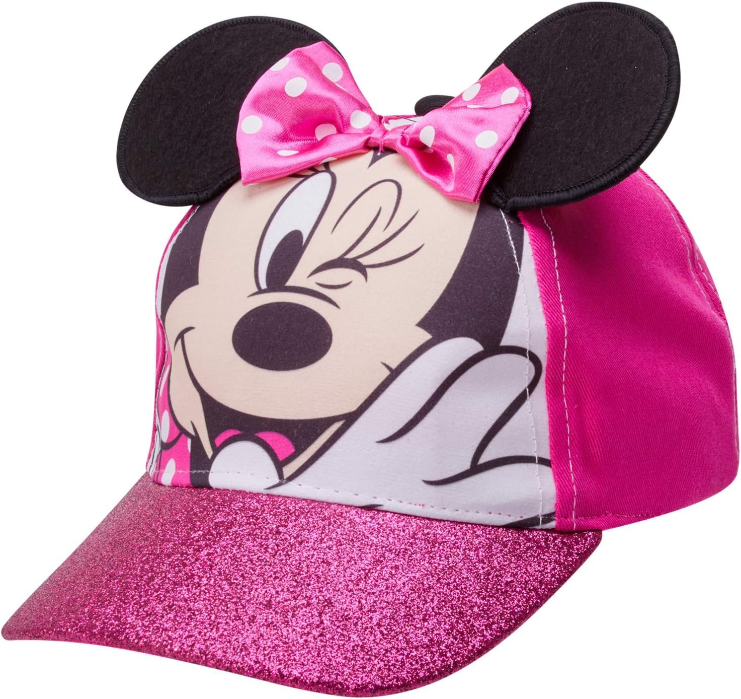 Disney girls Minnie Mouse Character Cotton Baseball Cap