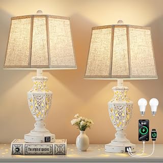 Lamps Boho Nightstand Lamps with USB