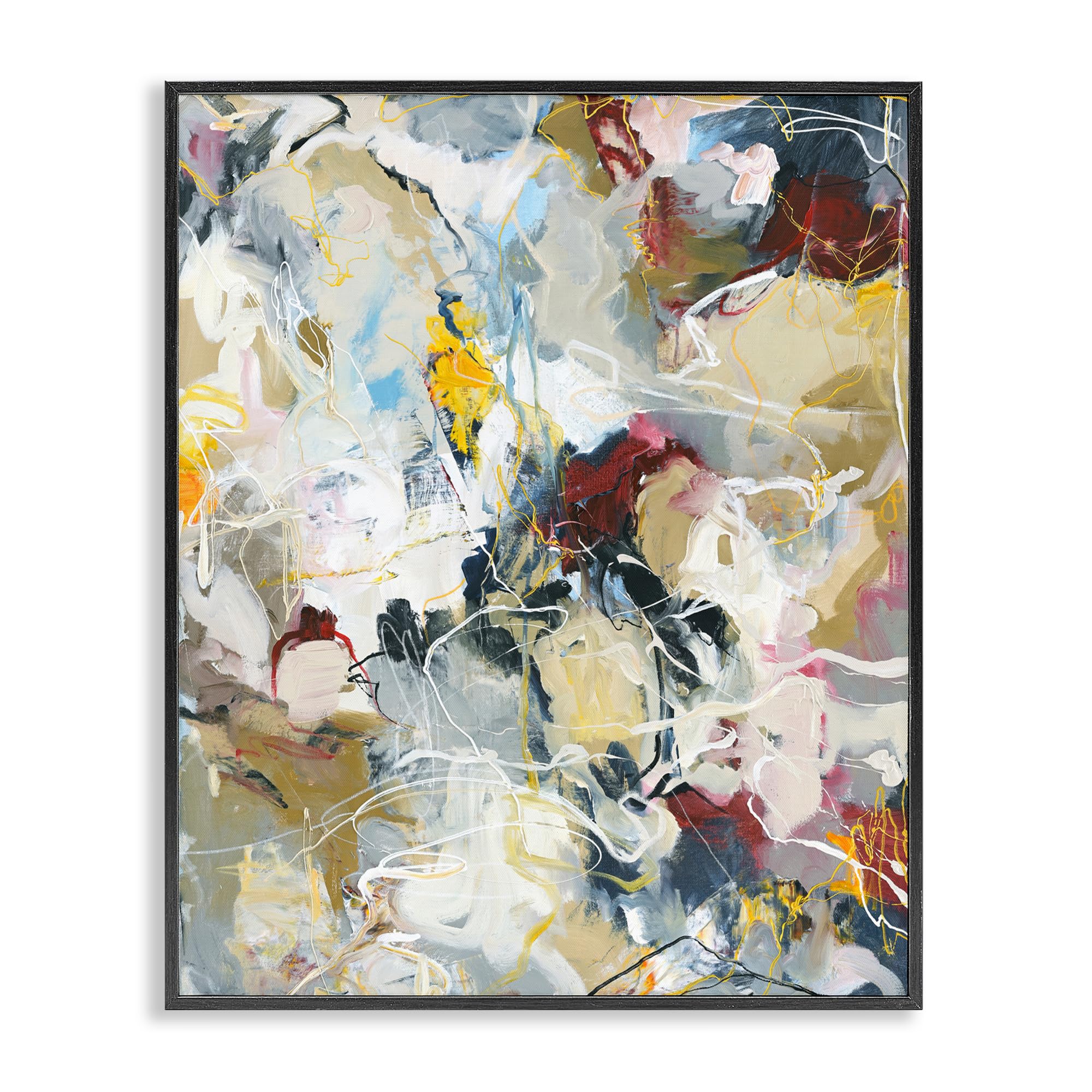 Art abstrait Energetic Frequency de Stupell Industries, impression giclée de haute qualité - 8