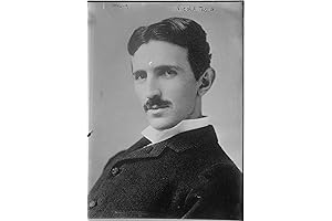 Nikola Tesla Photograph - Historical Artwork from 1900