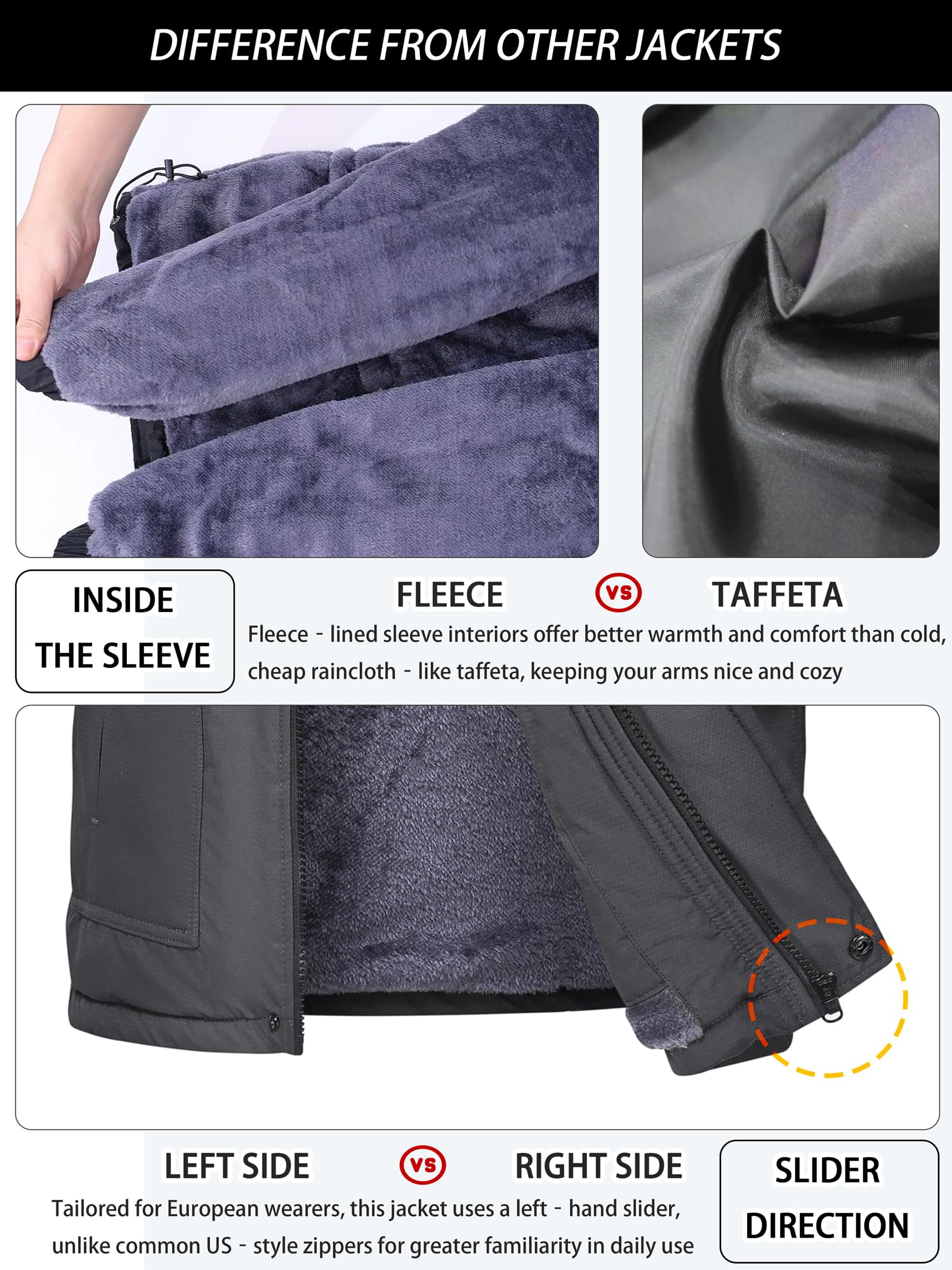 Herren Angeln Winter Skijacke Warme Funktionsjacke Outdoor-Sport Wanderjacke Lange Schneejacke Hiking Herrenjacke, Armeegrün L