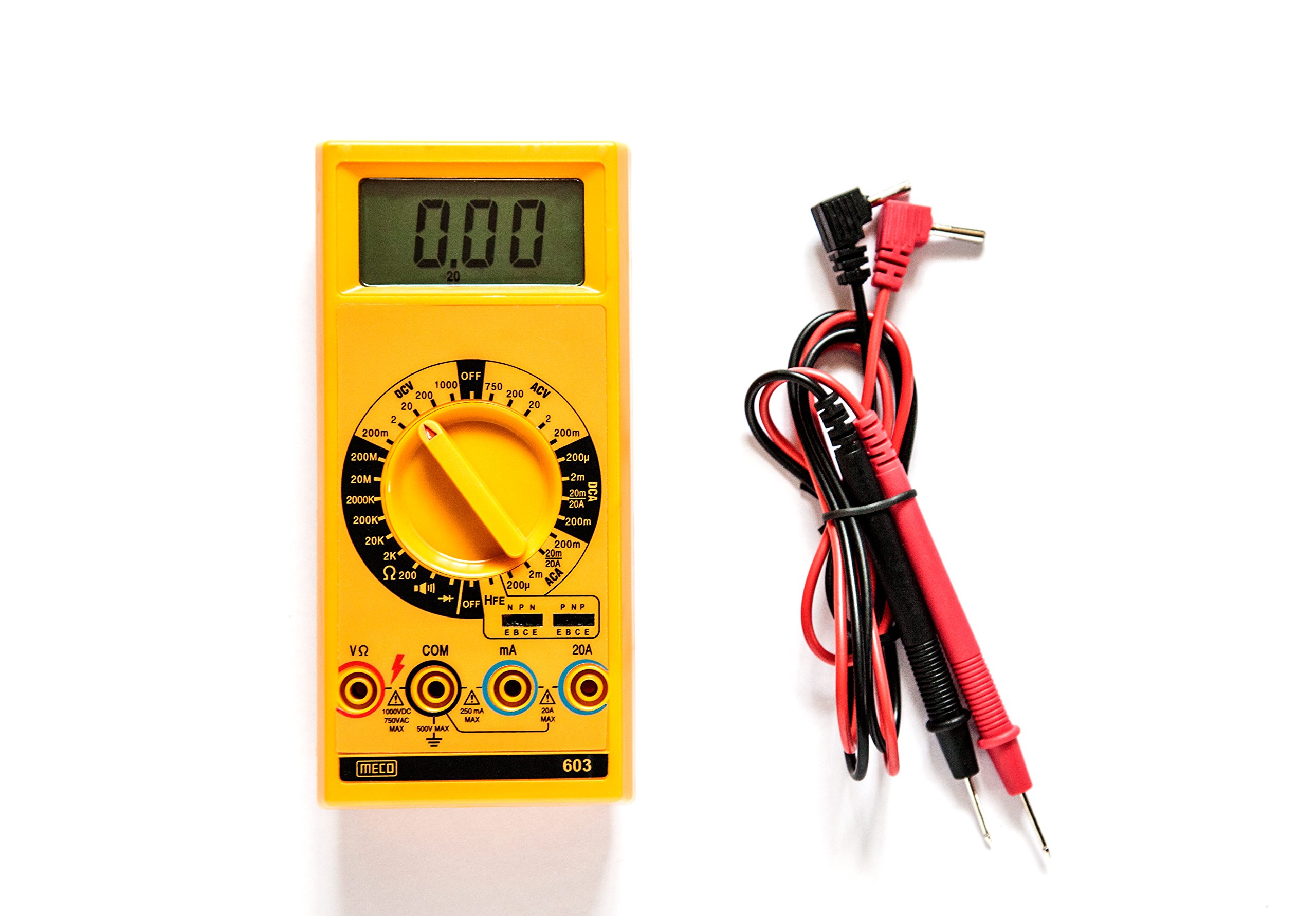 See full amazon price history chart for Meco Mc_603 Multimeter Meco Mc_603 Multimeter (B00OVTYO80) Amazon Price History, Amazon Price Tracker