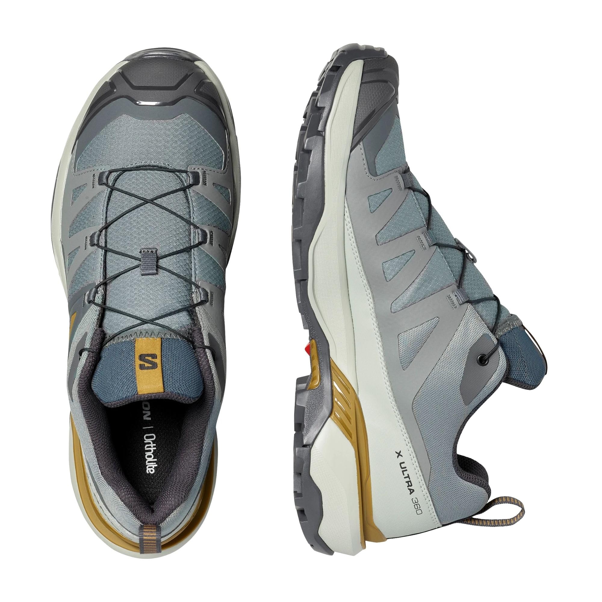 Salomon Męskie buty trekkingowe X Ultra 360 Code 491026, szare