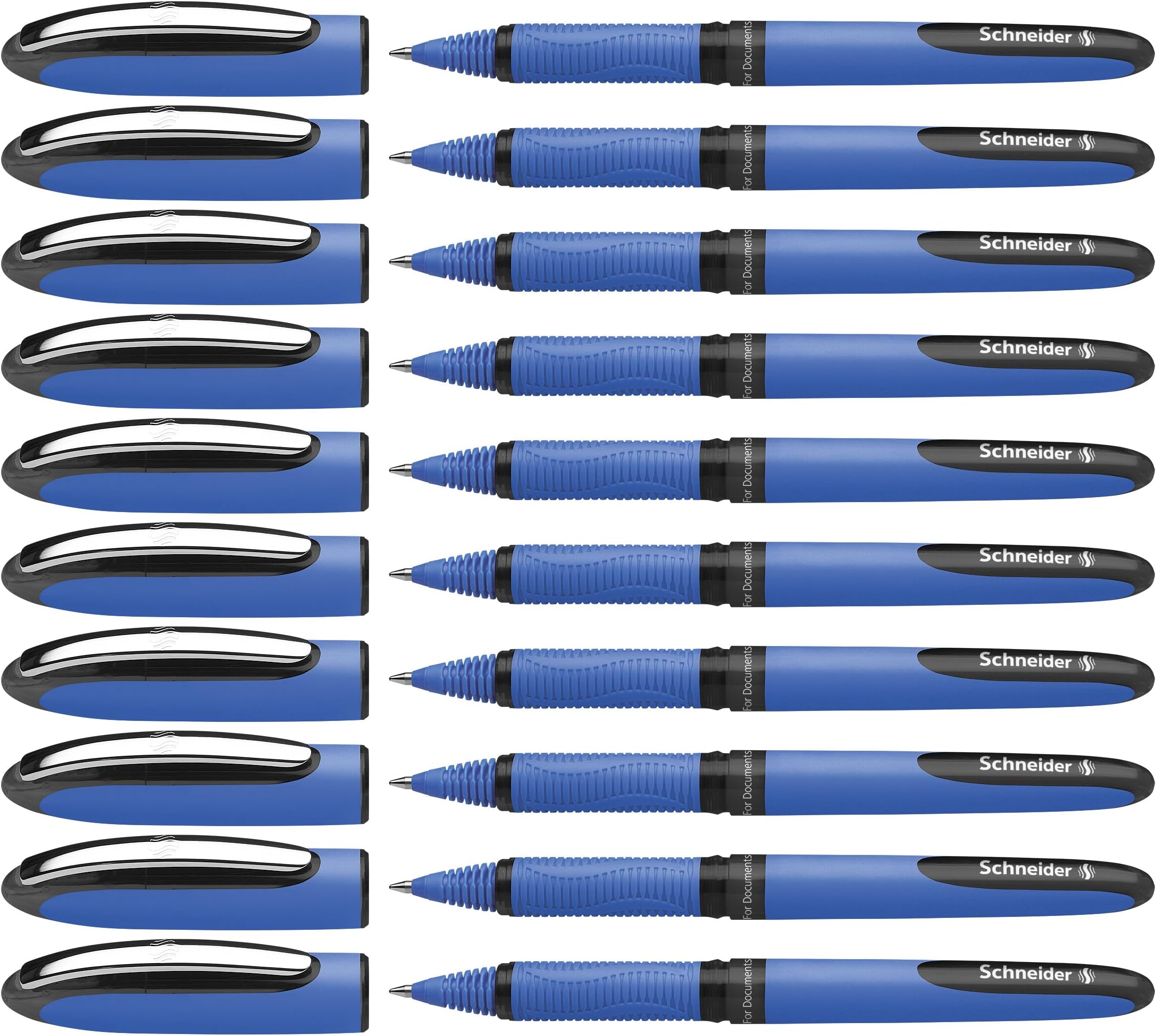 ONE Hybrid C Rollerball Pen, 0.5mm, Black, Box of 10 (183201)