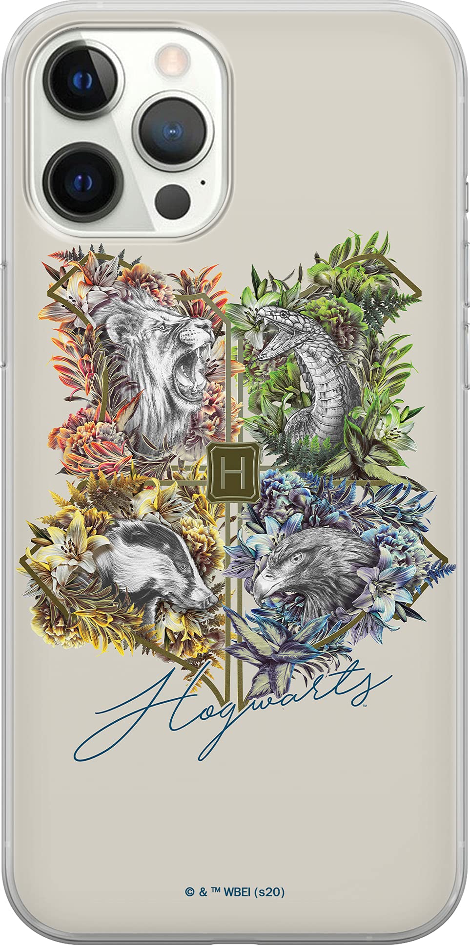 ERT GROUPOriginal and Officially Licensed Harry Potter Smartphone Case for IPhone 12 PRO MAX, optimal smartphone shape, shockproof.