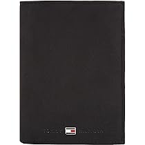 Tommy Hilfiger Uomo Portafoglio Johnson con Scomparto Monete, Nero (Black), Taglia Unica