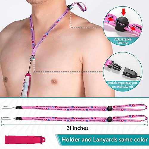 Miniatura 18 de Soporte patentado de transferencia de diálisis peritoneal para Baxter, accesorios para cinturón de soporte de catéter PD