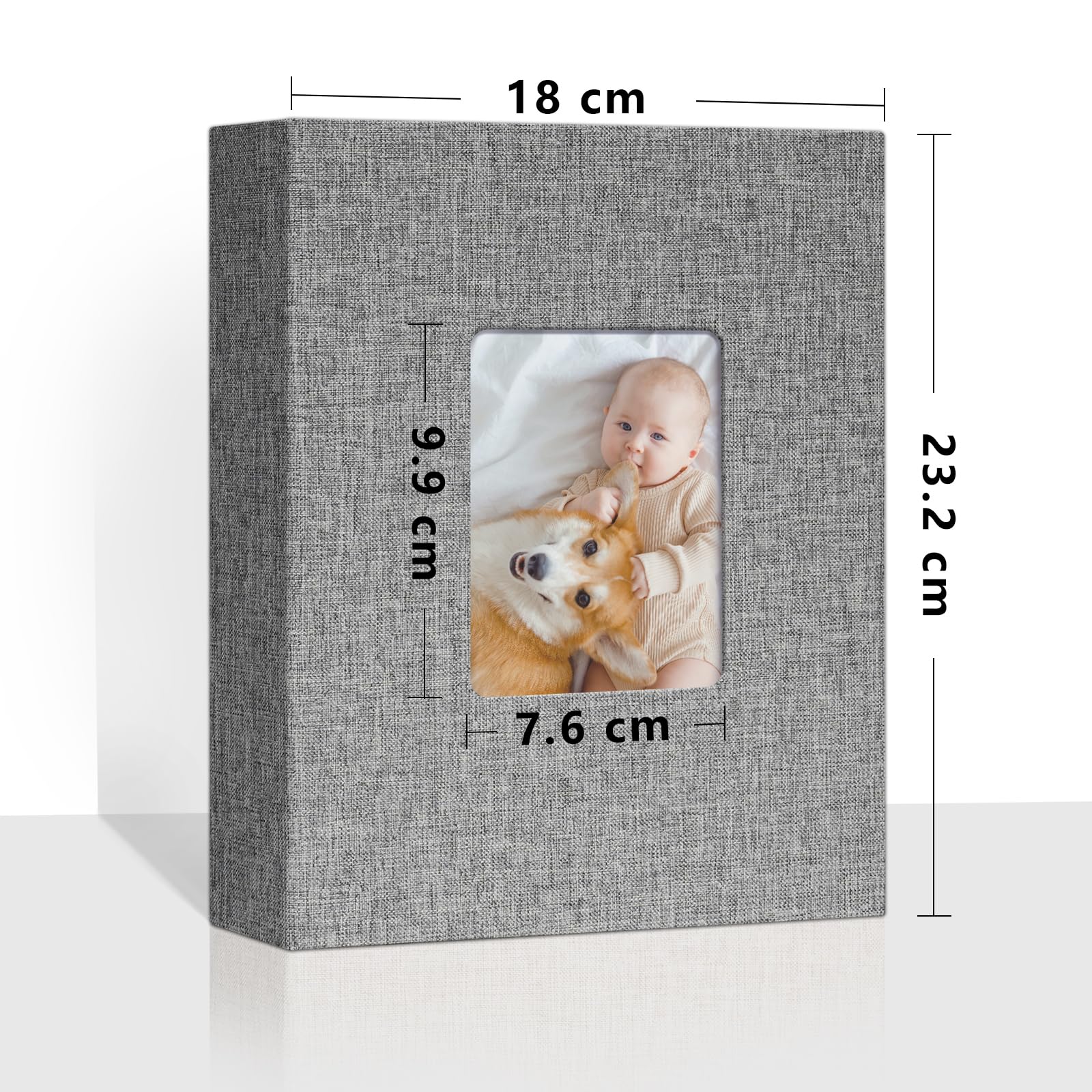 Hama Kinderfotoalbum (insteekalbum voor het insteken van 200 foto's in