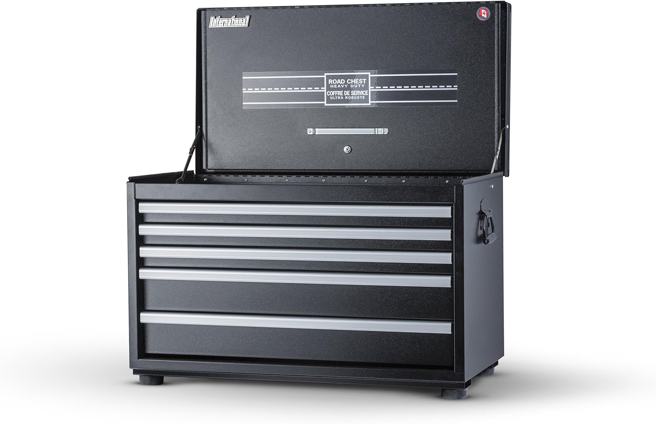 SPG ZRT-3405BK Black 34" 5 Drawer Road Chest