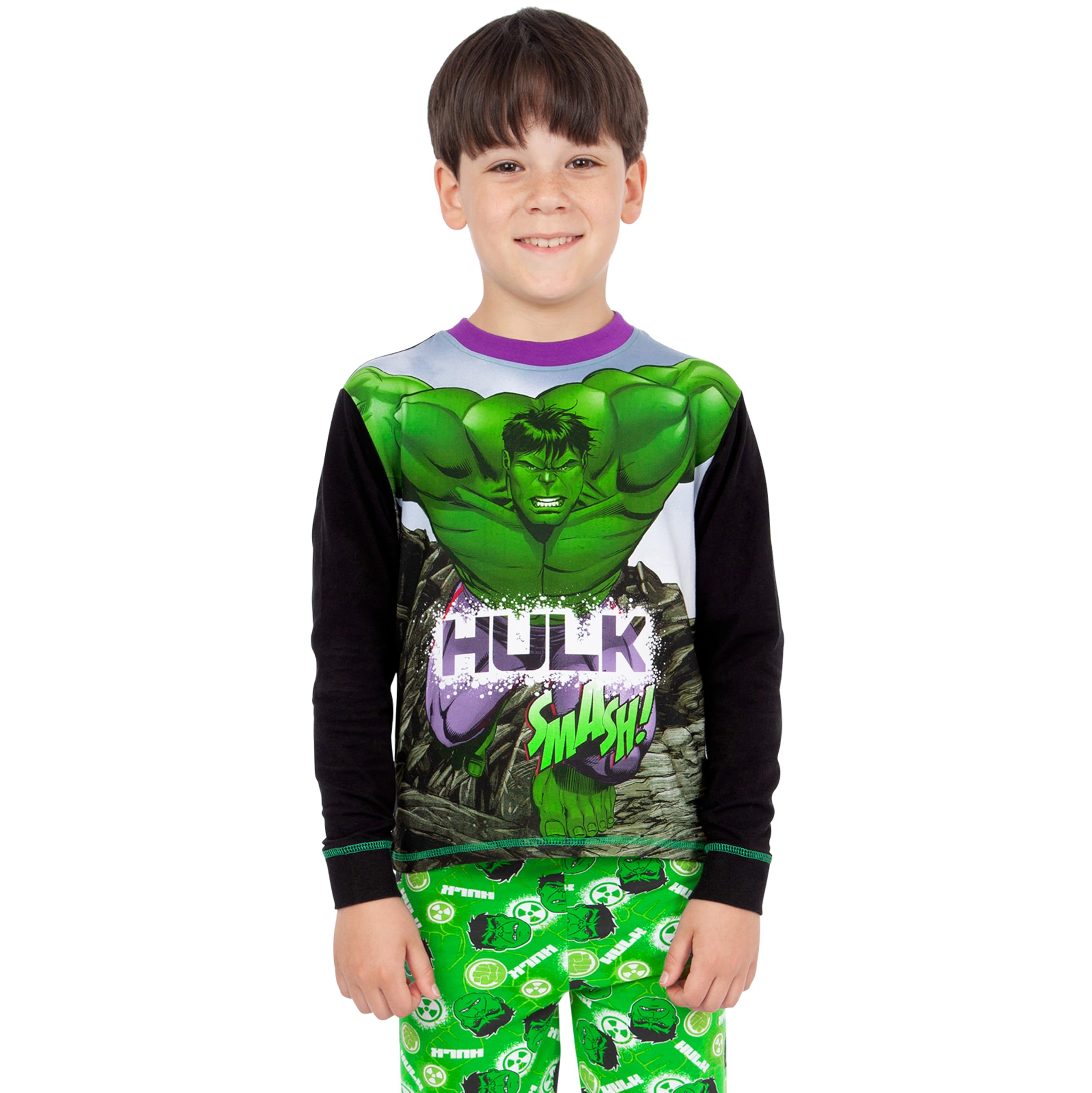 Marvel Piżama chłopięca The Incredible Hulk