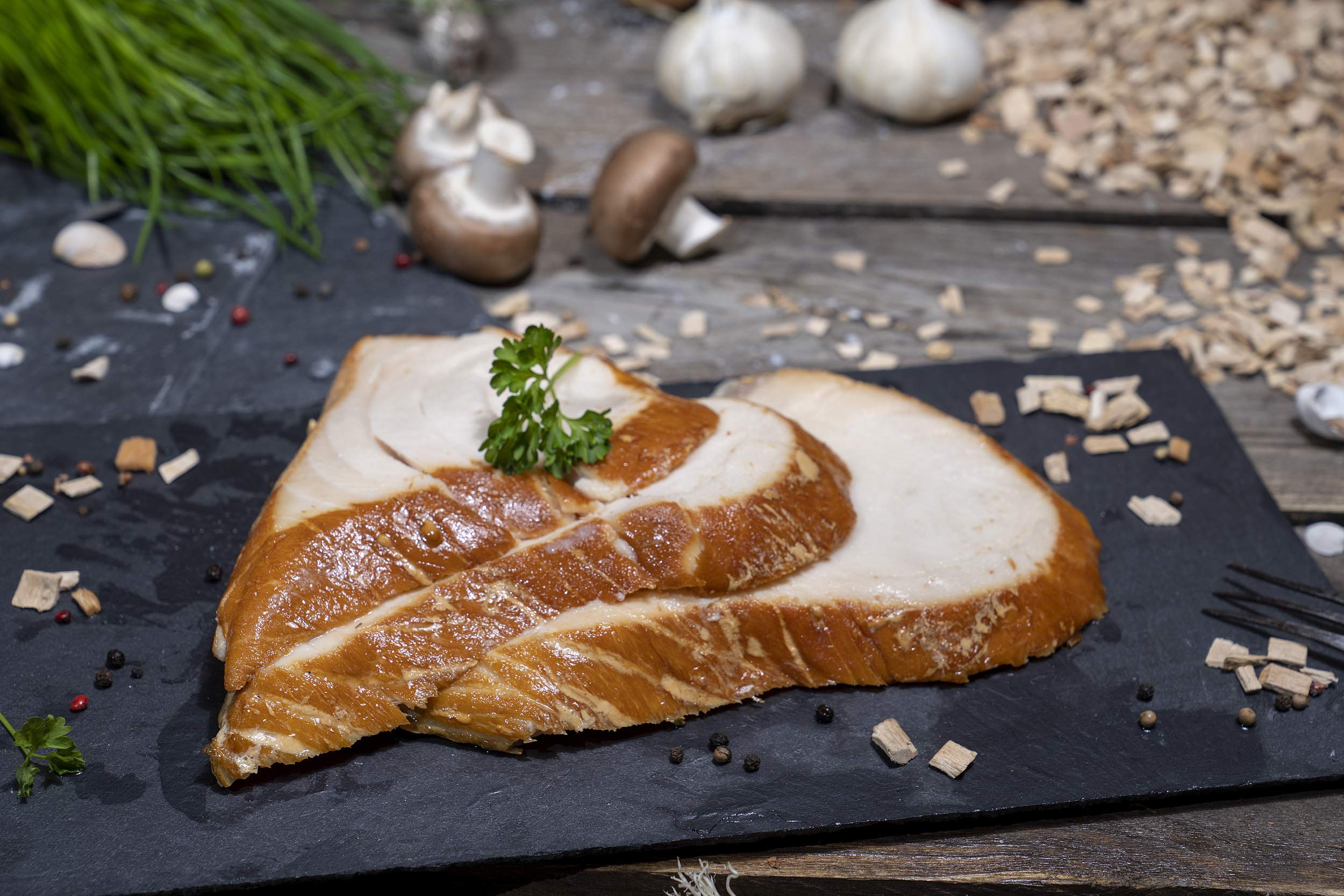 GreetFish Butterfisch, über Buchenholz geräuchert, Natur, 500g