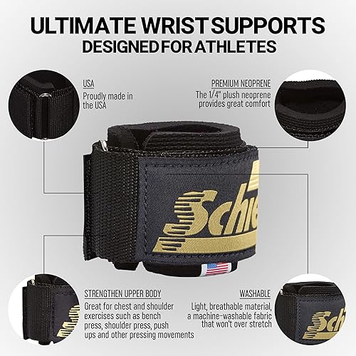 Miniatura 3 de Schiek Muñeca deportiva modelo 1100 WS Ultimate para levantamiento de pesas