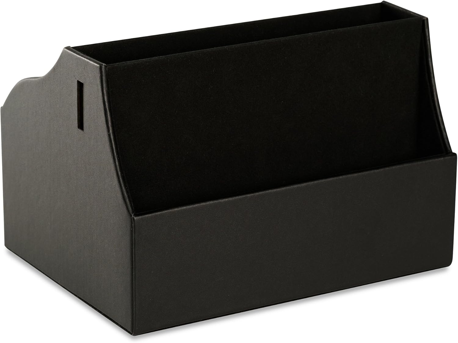 Amаzіng 🔥 EZR life All-in-One Remote Control Holder, Caddy, Organizer - Black Leather - Also Holds Phones, Tablets, Books, Glasses (8 compartments, up to 14 remotes)