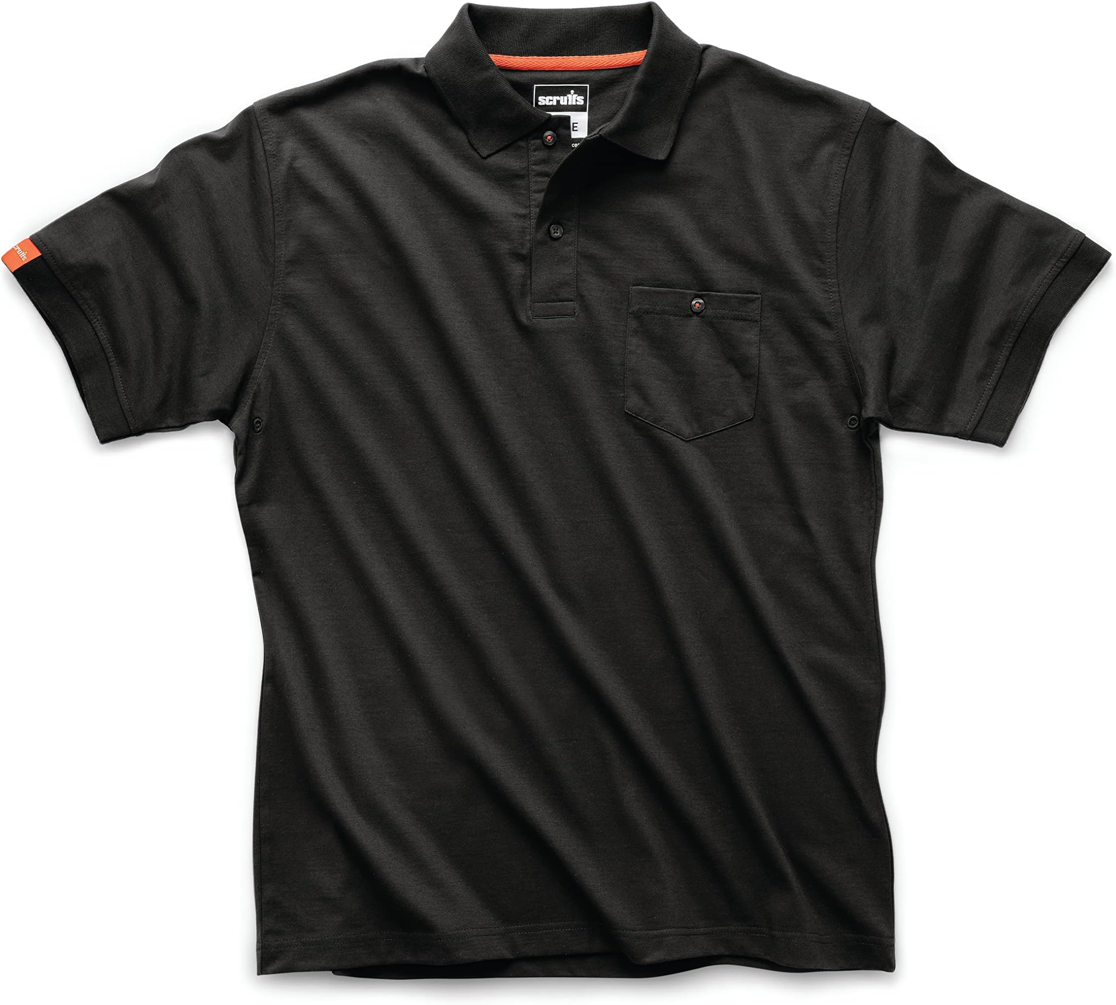 ScruffsScruffs Eco Worker Polo Black M (T55460)