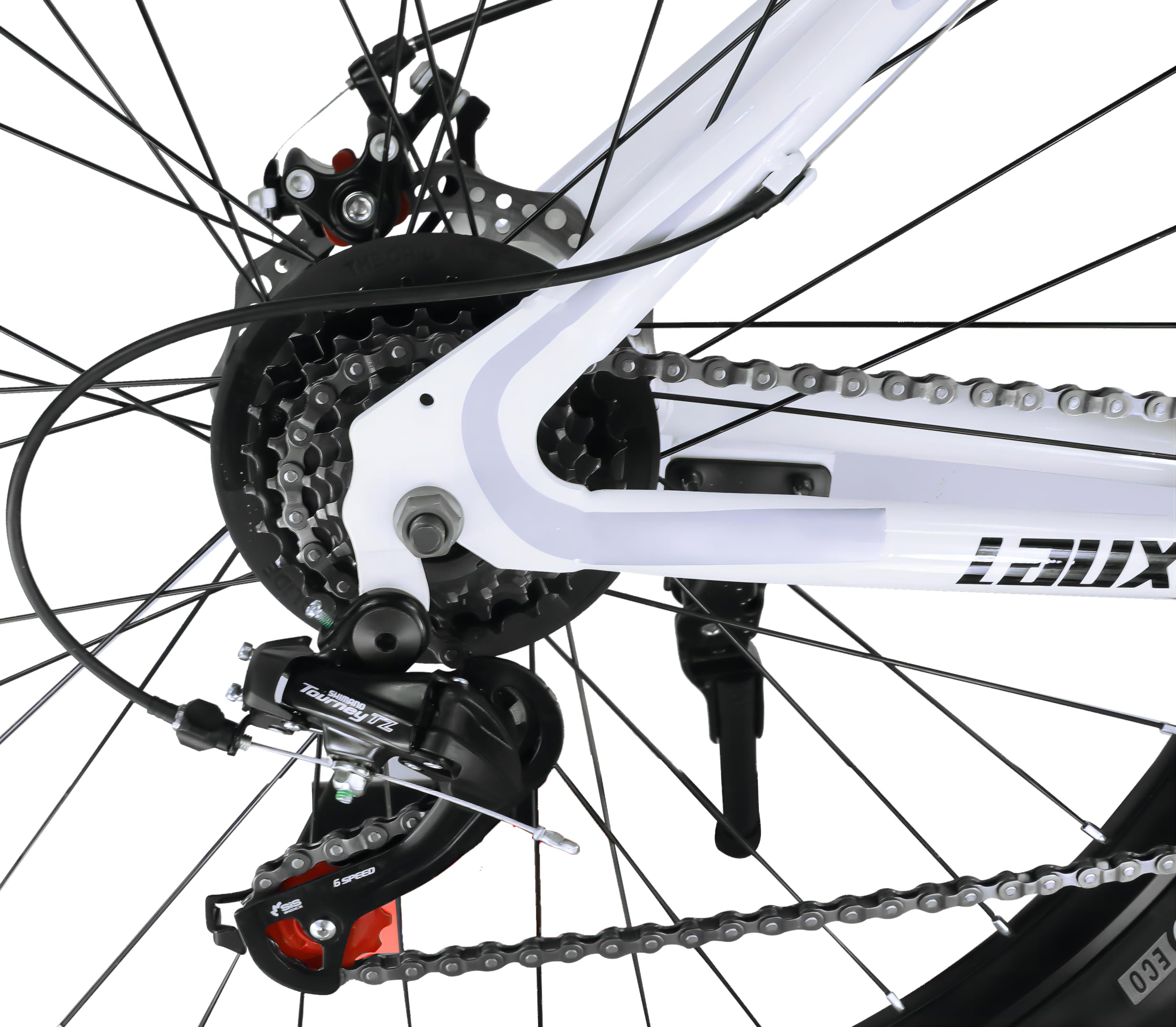 Lauxjack Mountainbike 28 Zoll – Scheibenbremse, 21-Gang-Schaltung, Federgabel, Herren Blau (Cross-Country MTB)